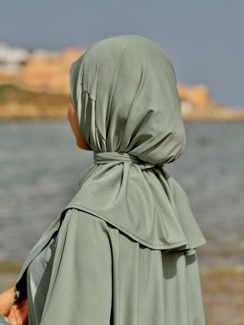 Rhalya Burkini modeste et élégant - Vert kaki – Image 9
